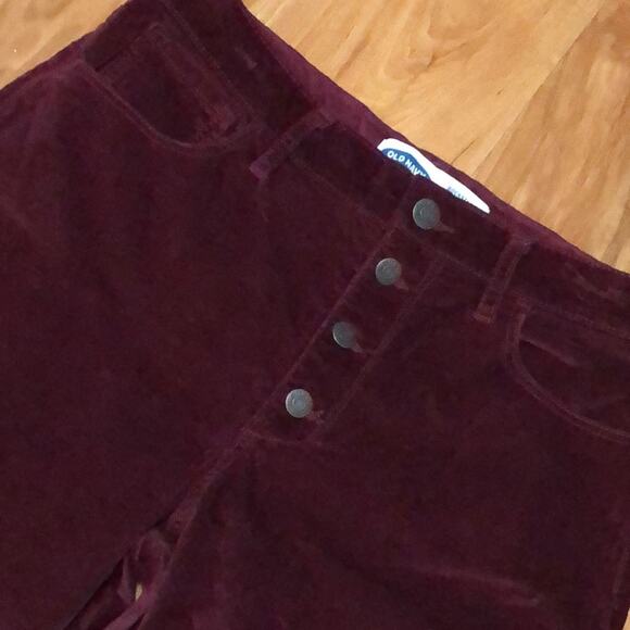 Old Navy Girl’s Rockstar Super Skinny High Rise Velvet Pants Size 16 Plus - Picture 7 of 11